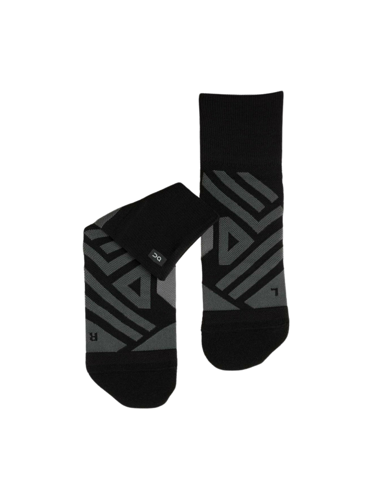 Womens Mid Sock - Black/Shadow