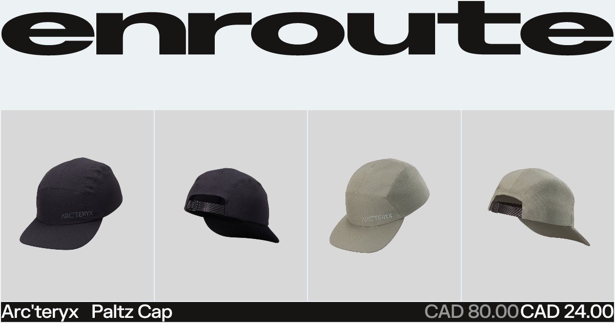 Arc'teryx Paltz Cap | ENROUTE.RUN