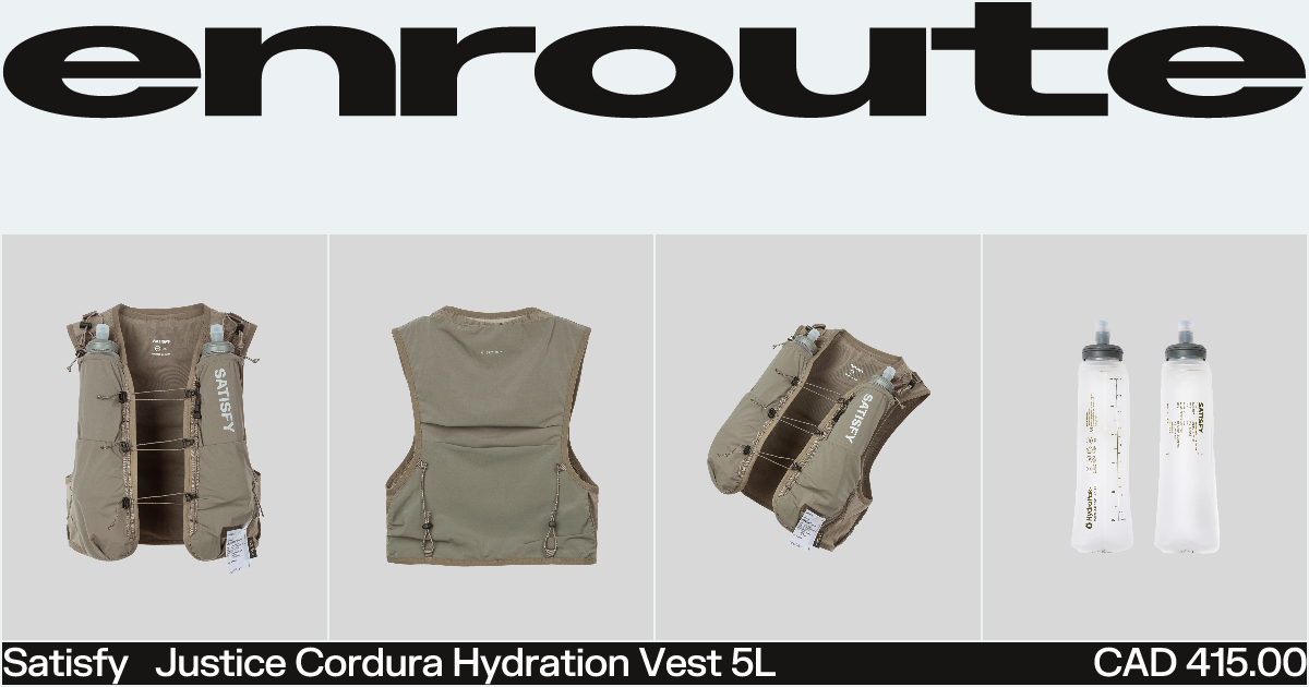 Satisfy Justice Cordura 5L Hydration Vest | ENROUTE.RUN