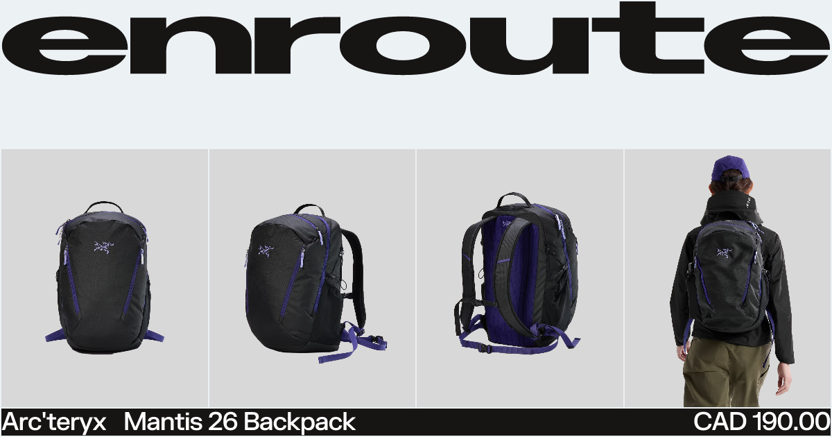 Arc'teryx Mantis 26 Backpack | ENROUTE.RUN