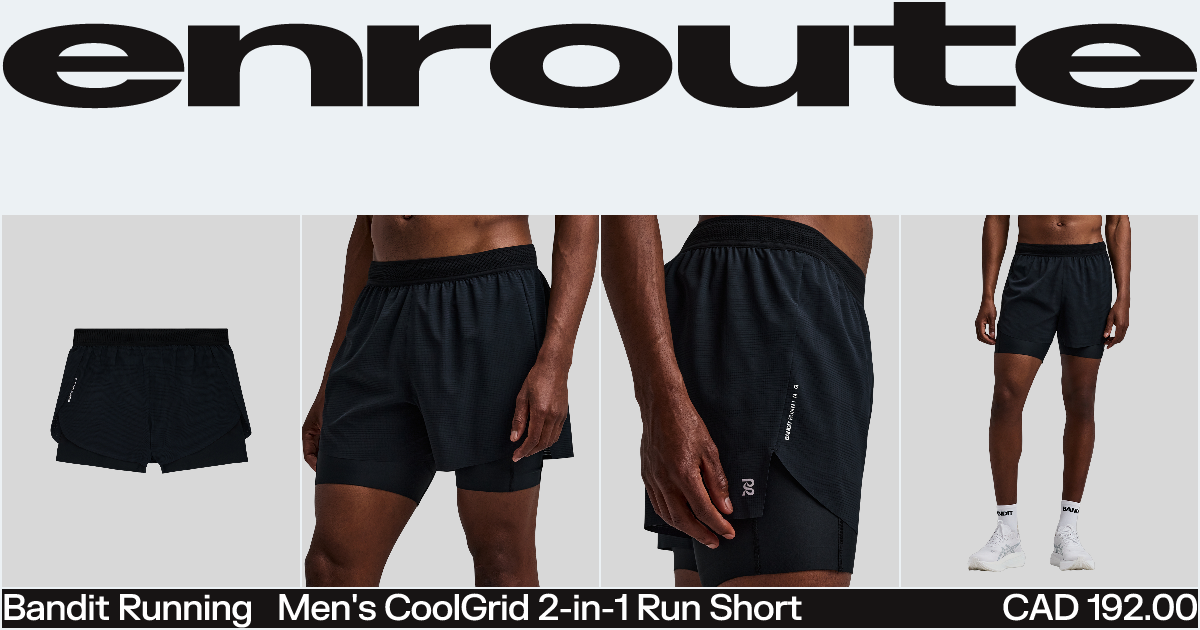 Bandit CoolGrid 2-in-1 Run Short | ENROUTE.RUN
