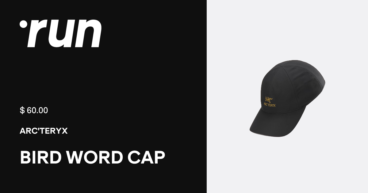 帽子 ARC'TERYX BIRD WORD CAP RUNE/BLACK Arc'teryx Bird Word Cap | REI Co-op